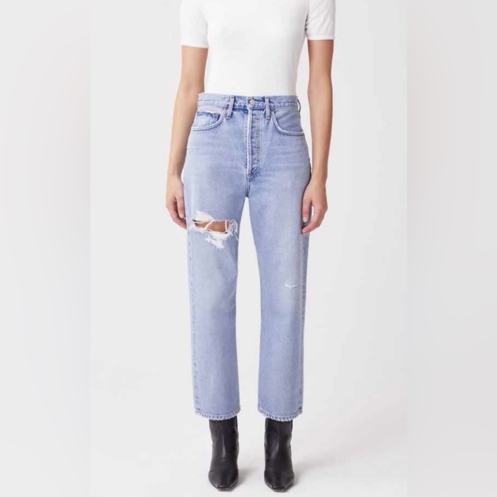 Agolde 90’s crop Echo mid rise loose size 26